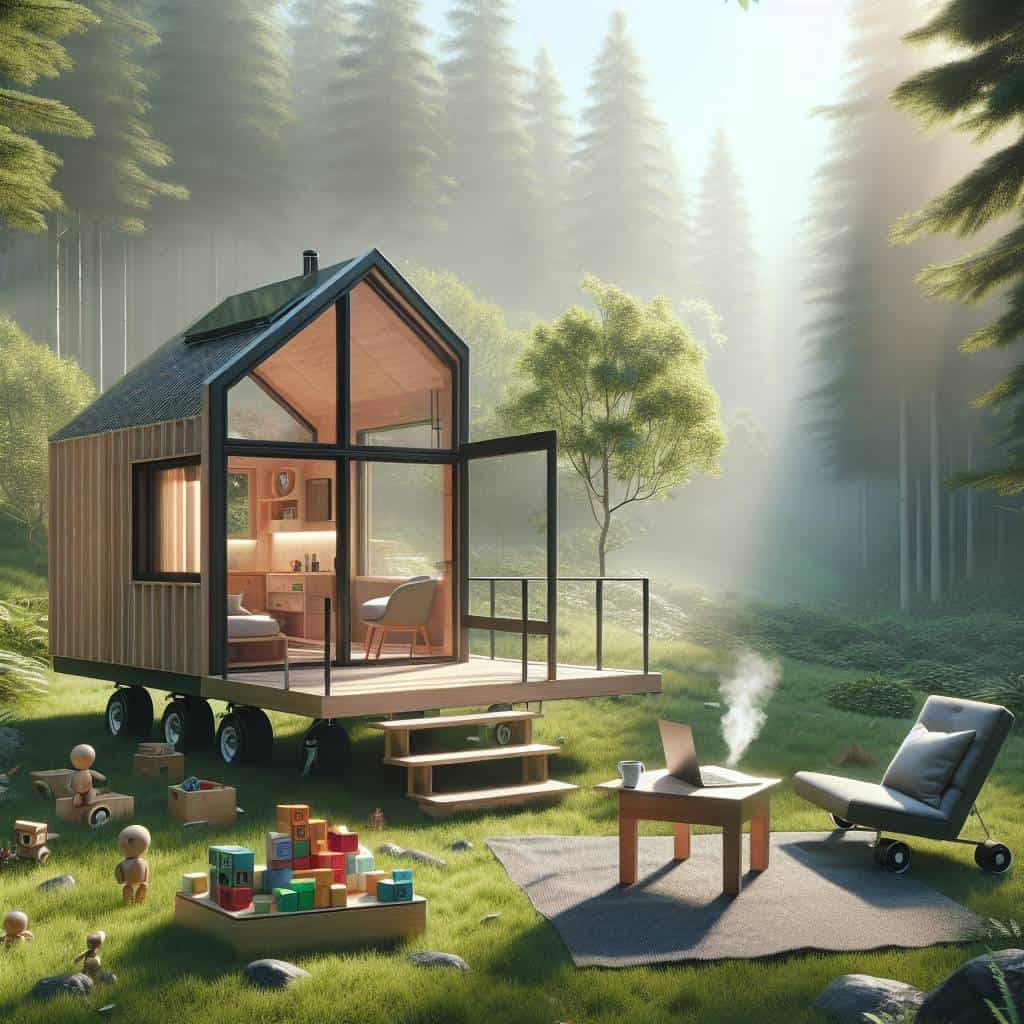 featured building a tiny home for remote work and travel