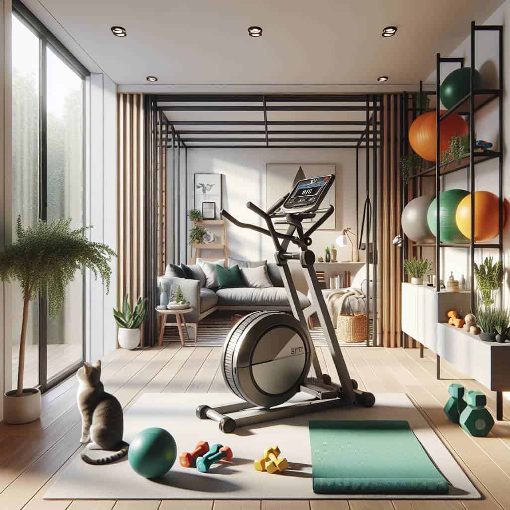 featured compact exercise equipment for apartments
