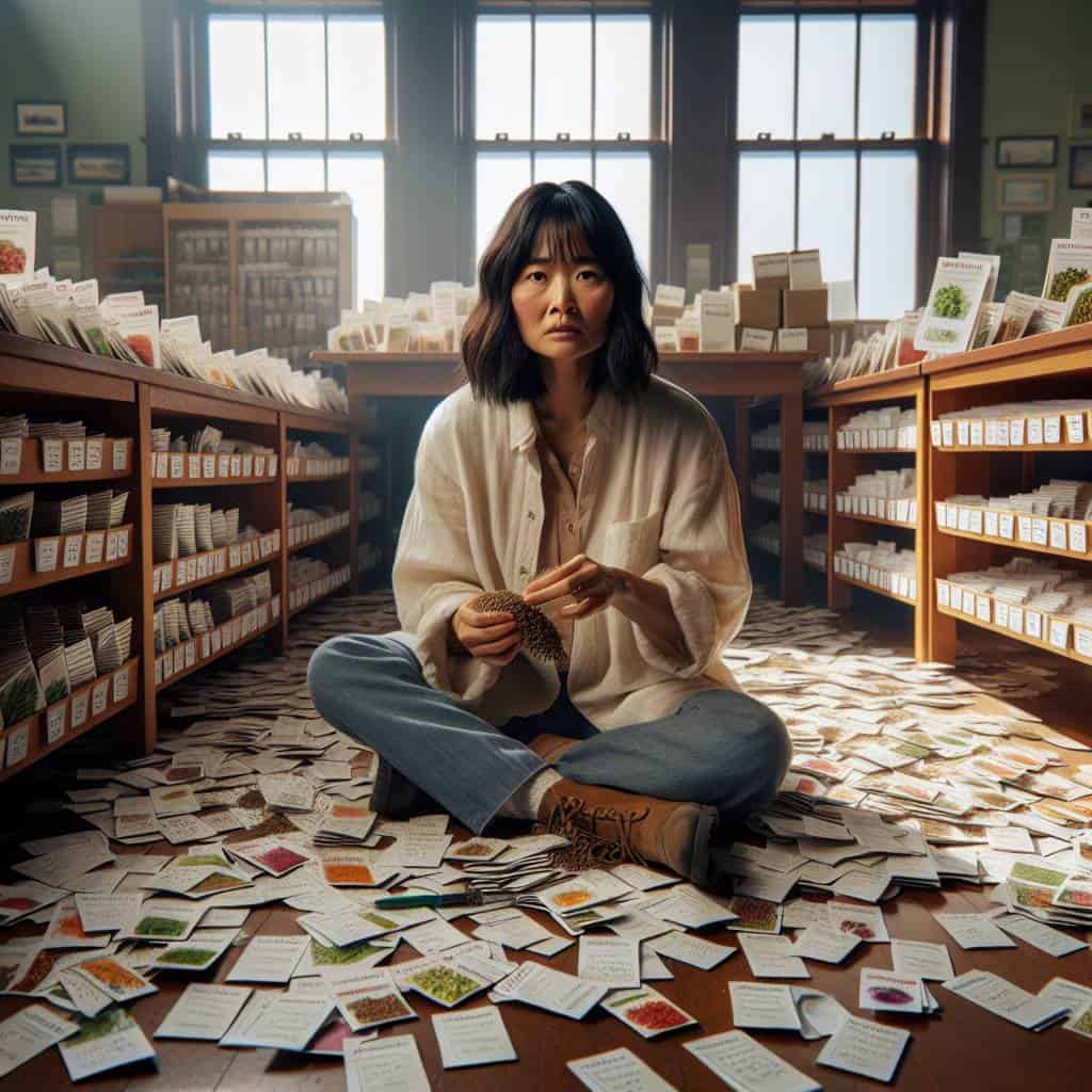 featured organizing a community seed library