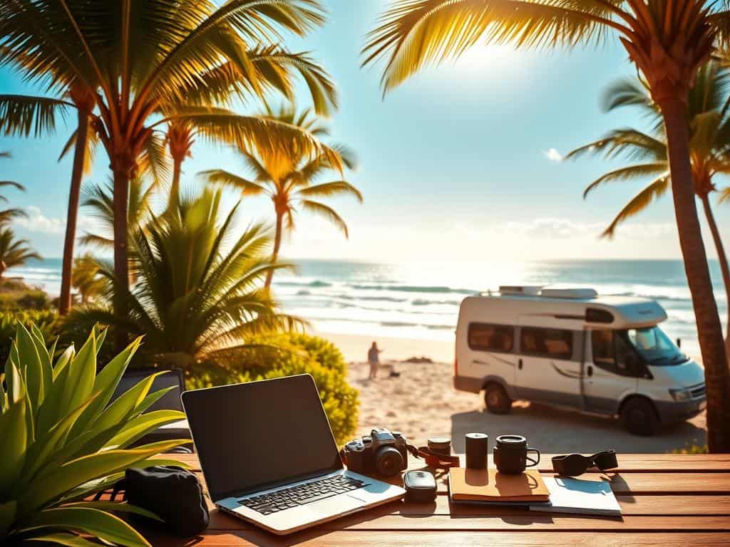 Travel blogging income opportunities