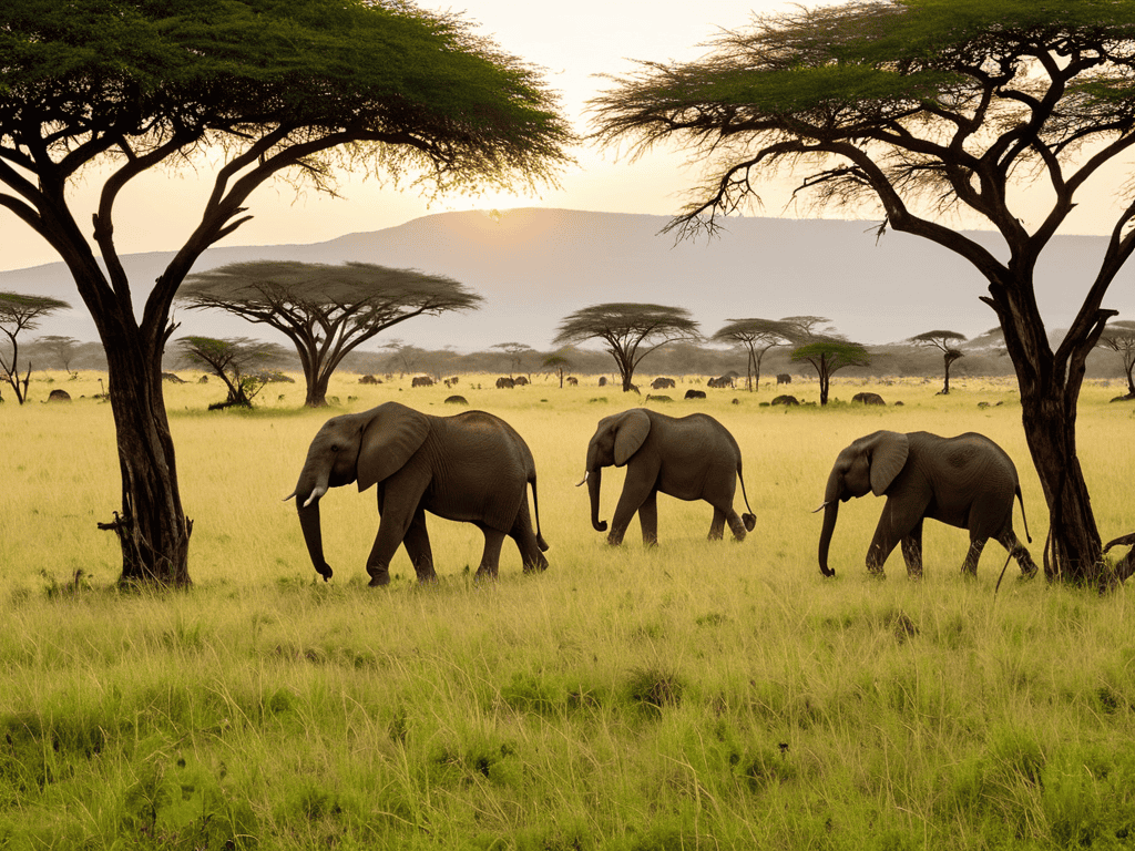 Sustainable Wildlife Exploration scene