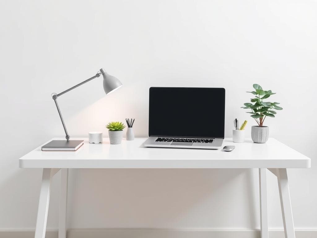 Minimalist Work Setup