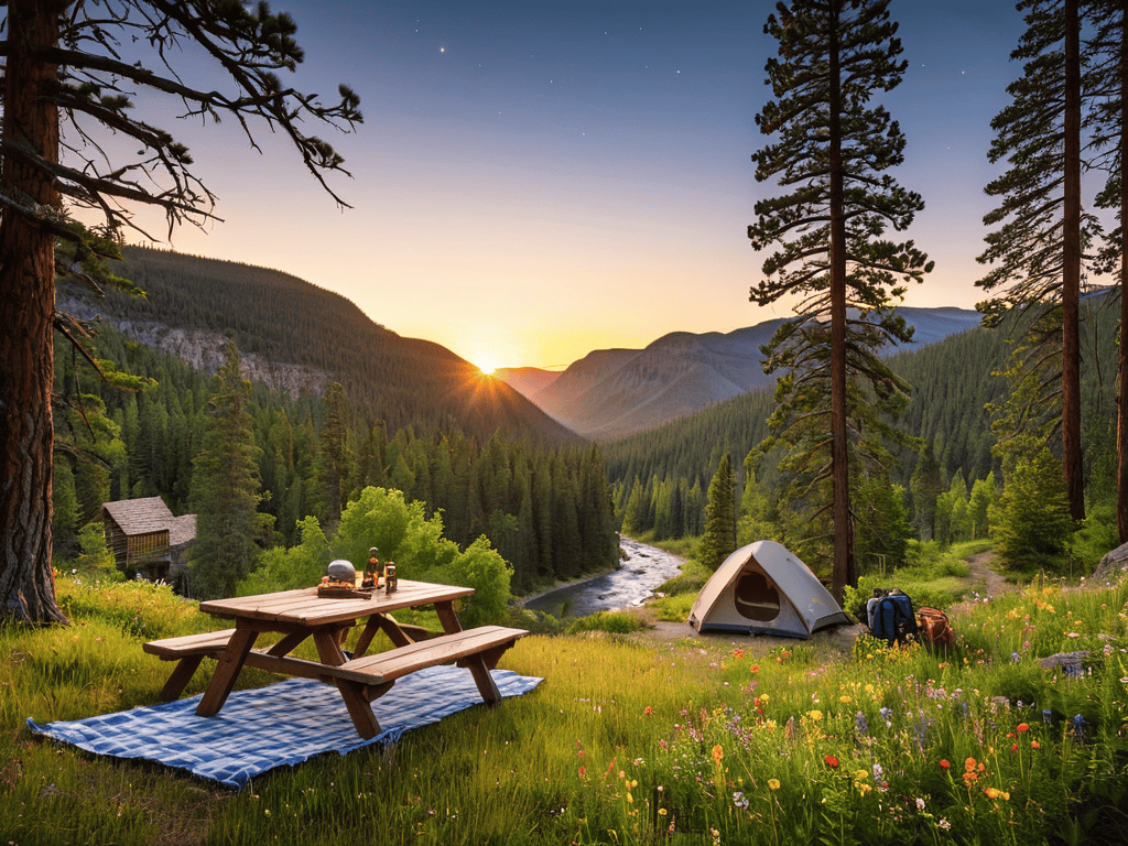 National Park Adventure landscape