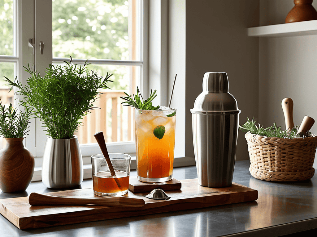 Eco-friendly home bar essentials