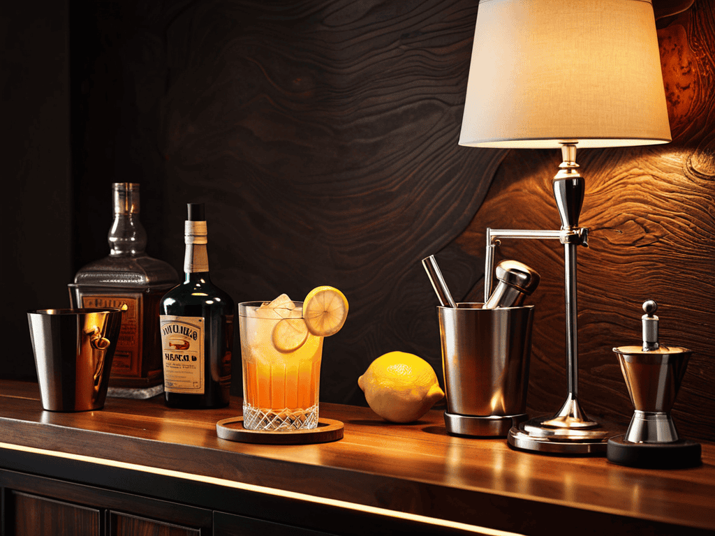 Home Bar Essentials for cocktails