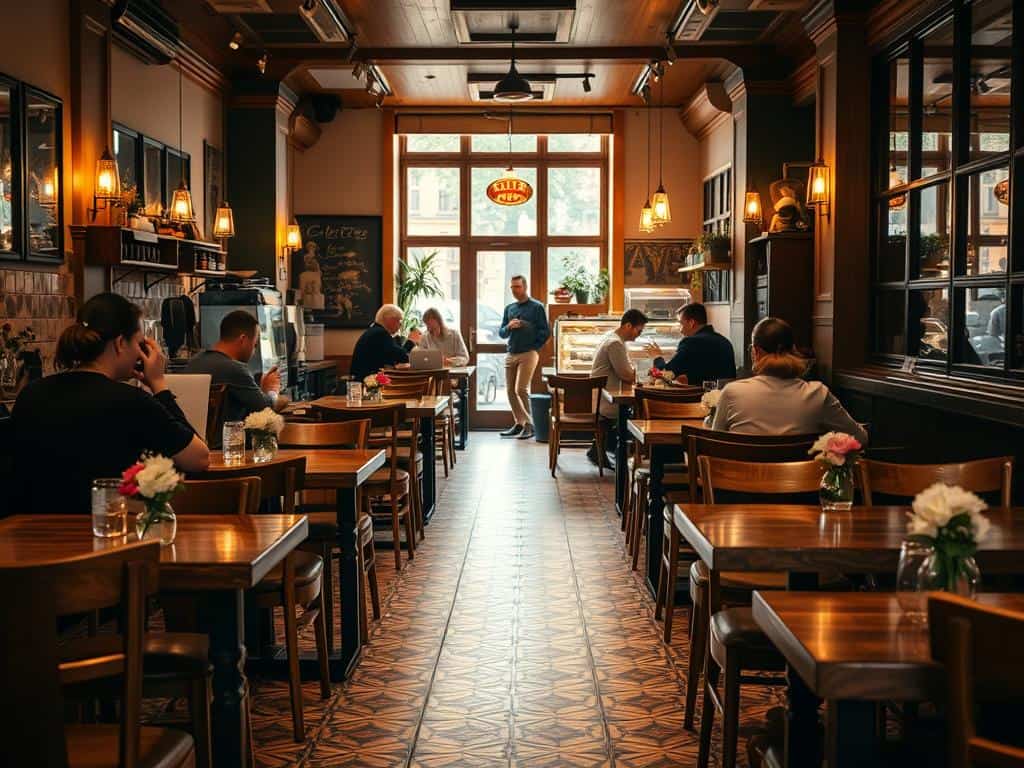 café atmosphere