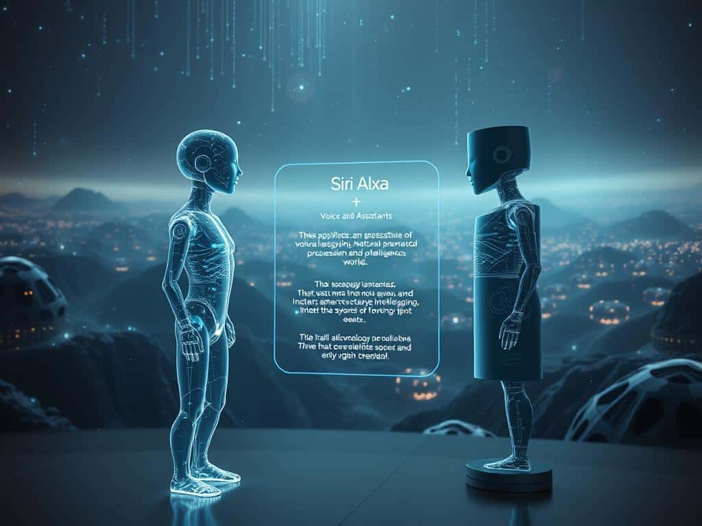 AI evolution and voice recognition with Siri and Alexa