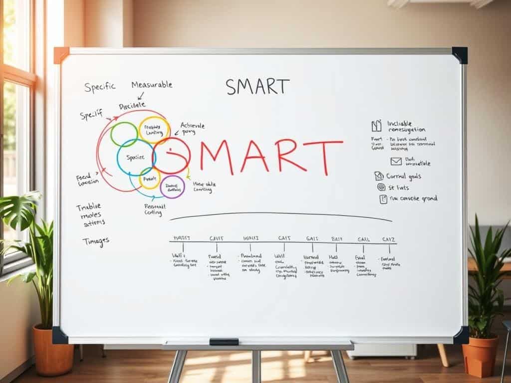 SMART goals and micro-goals strategies