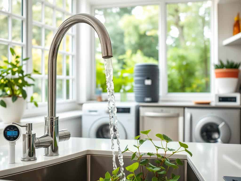 Water-saving features in home practices
