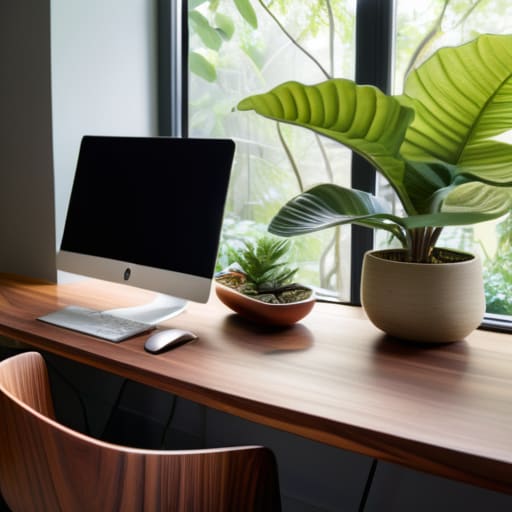 How to set up a desk for long hours.